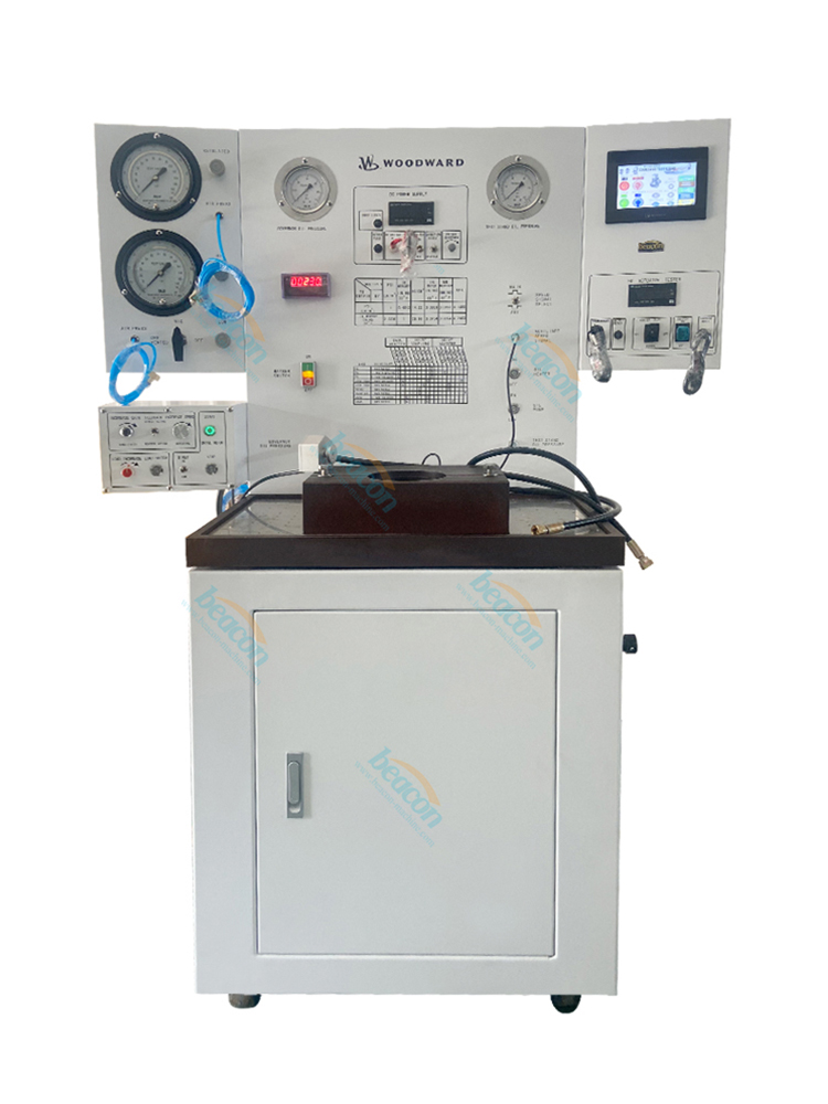 Banco de pruebas para reguladores de velocidad Woodward BK2000