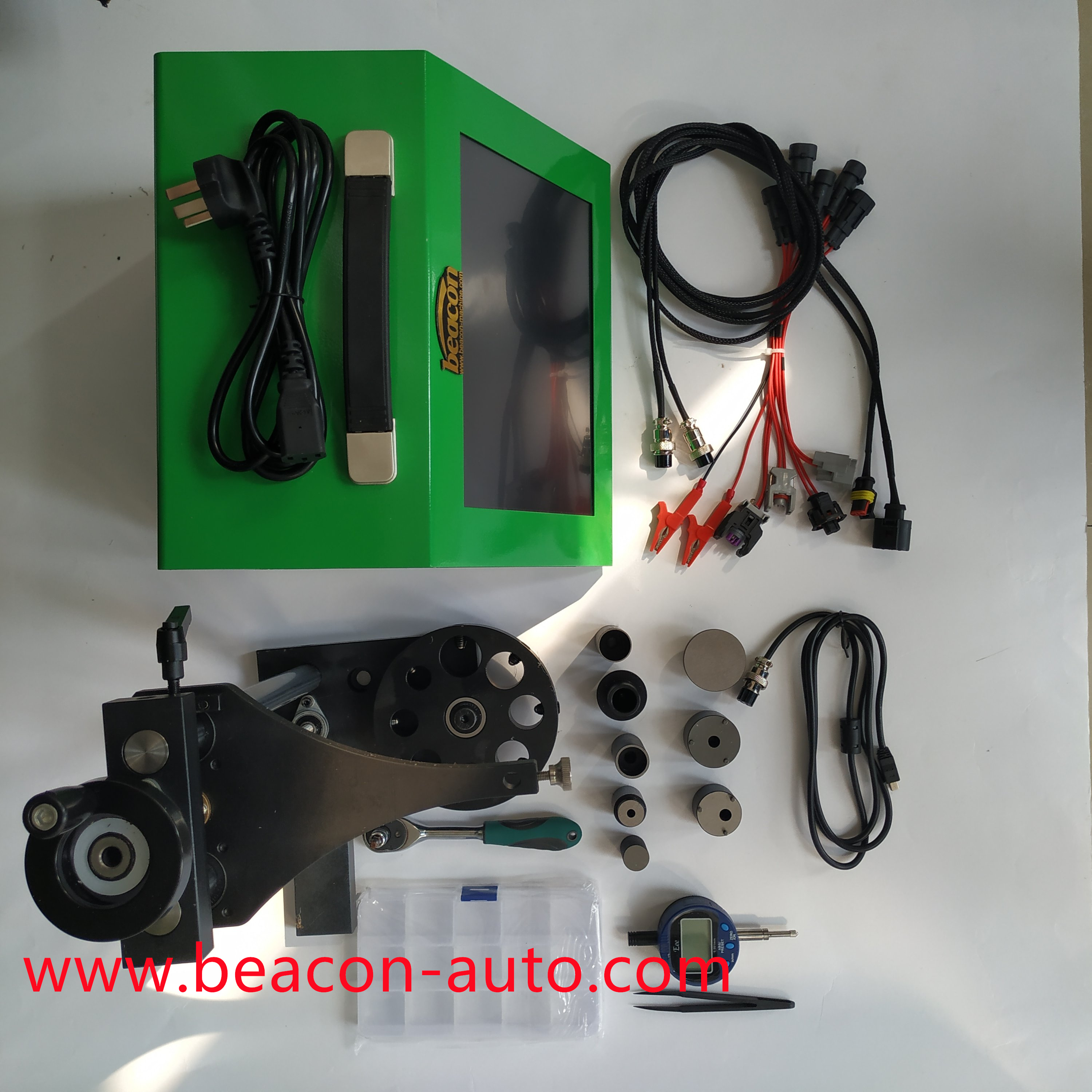 Kit de herramientas de medición y reparación de inyectores diésel de riel común CRM900