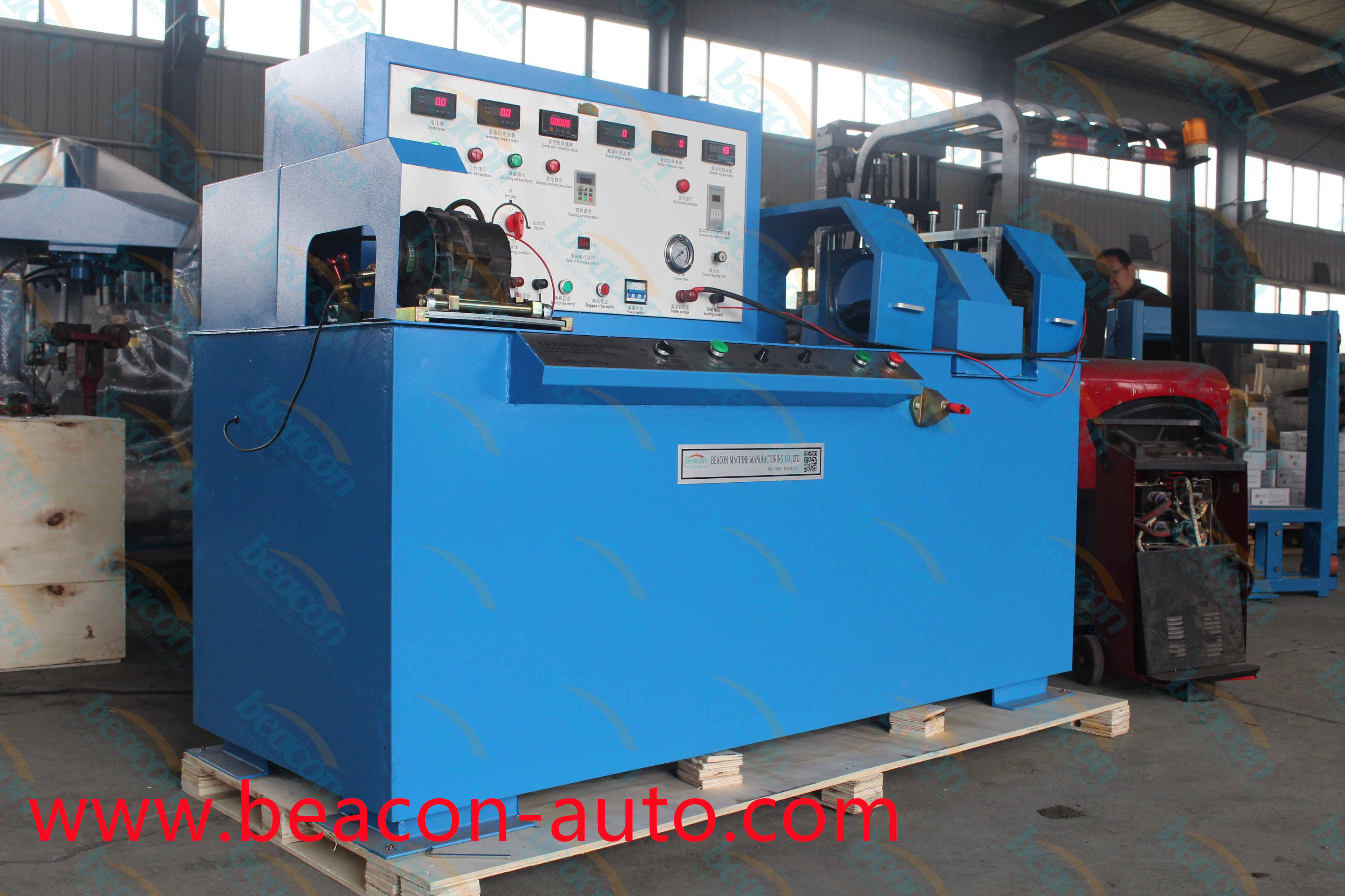 Banco de pruebas de alternador y motor de arranque BCQZ-2A