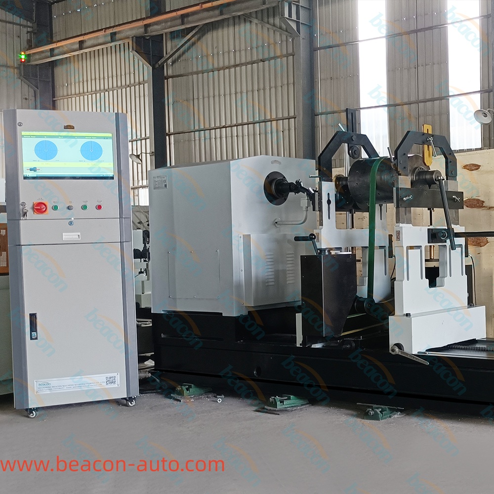 Equilibradora de rotor de doble accionamiento YYH-2000A