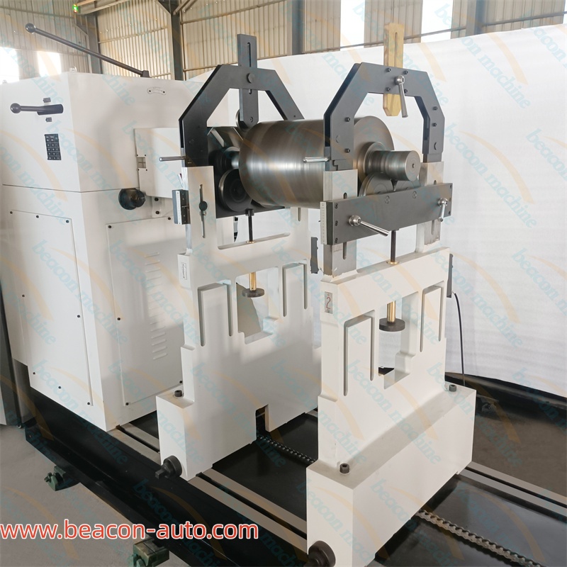 Máquina equilibradora de rotores de motor grandes YYW-5000A (5000 kg), máquina de equilibrado dinámico para pruebas dinámicas