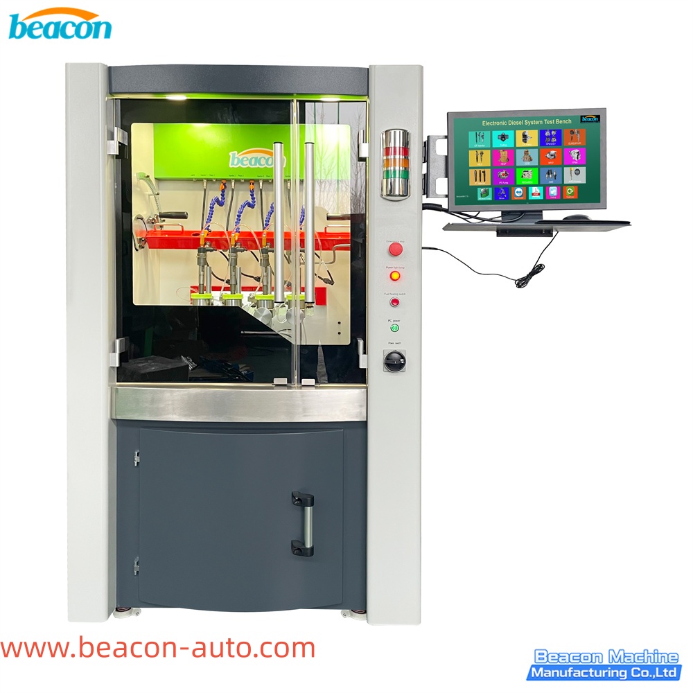 Banco de pruebas de inyectores diésel Common Rail BC800 PRO para probar 4 inyectores simultáneamente