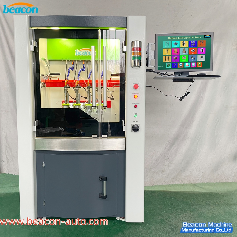 Banco de pruebas de inyectores diésel Common Rail BC800 PRO para probar 4 inyectores simultáneamente