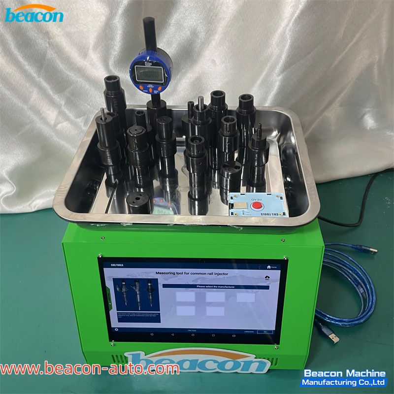 CRM902 Herramientas de medición de carrera de 3 etapas para la reparación de inyectores de combustible diésel Common Rail