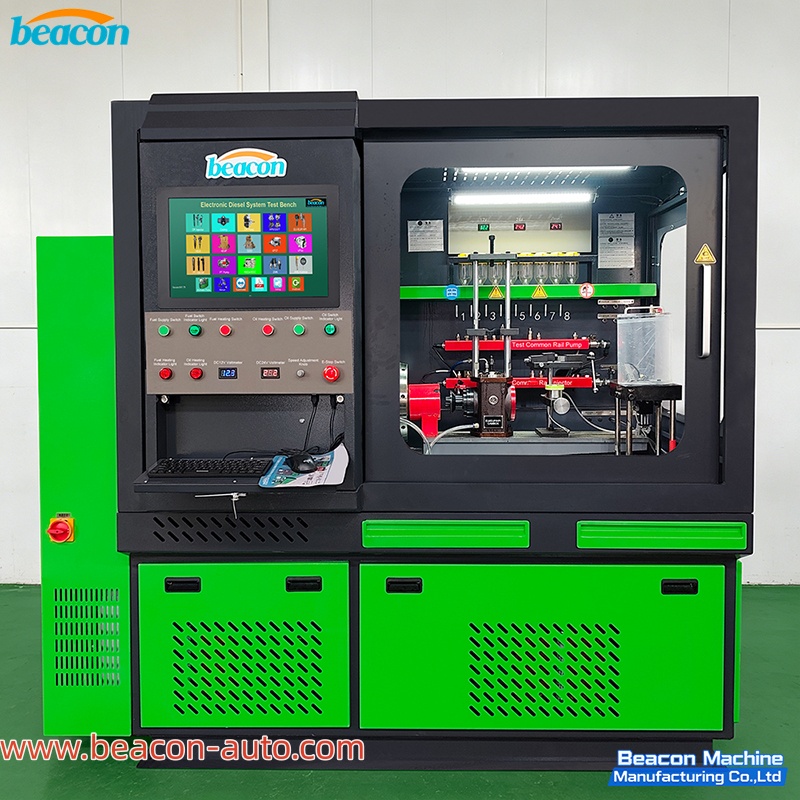 Banco de pruebas «todo en uno» CR910: máquina de calibración de bombas e inyectores diésel Common Rail y equipos de prueba para sistemas EUI, EUP y HEUI.