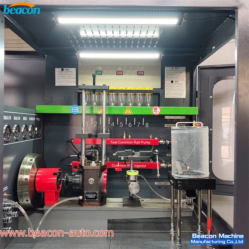 Banco de pruebas «todo en uno» CR910: máquina de calibración de bombas e inyectores diésel Common Rail y equipos de prueba para sistemas EUI, EUP y HEUI.
