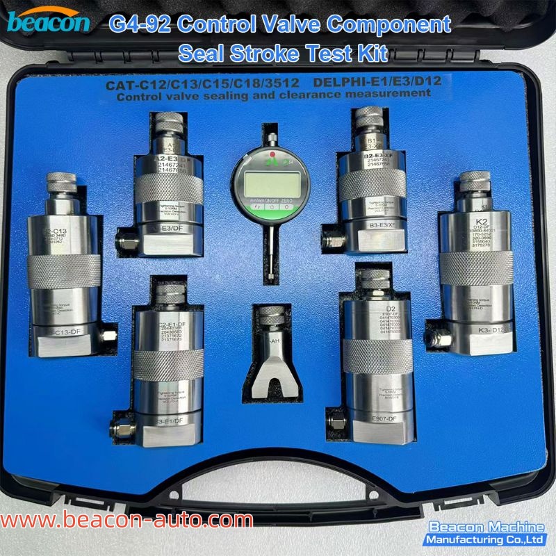 Kits de prueba de estanqueidad y recorrido para componentes de válvulas de control