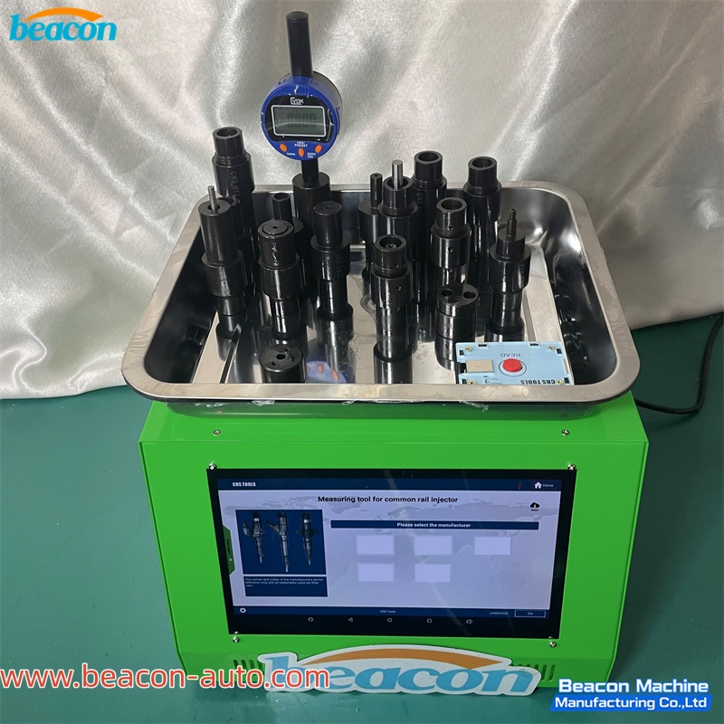 CRM902 Herramientas de medición de carrera de 3 etapas para la reparación de inyectores de combustible diésel Common Rail