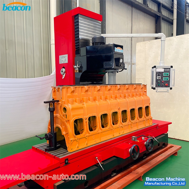 Máquina vertical de mandrinado fino de cilindros T2200 para la reconstrucción de bloques de motor Máquina vertical de mandrinado fino de cilindros T2200 para la reconstrucción de bloques de motor
