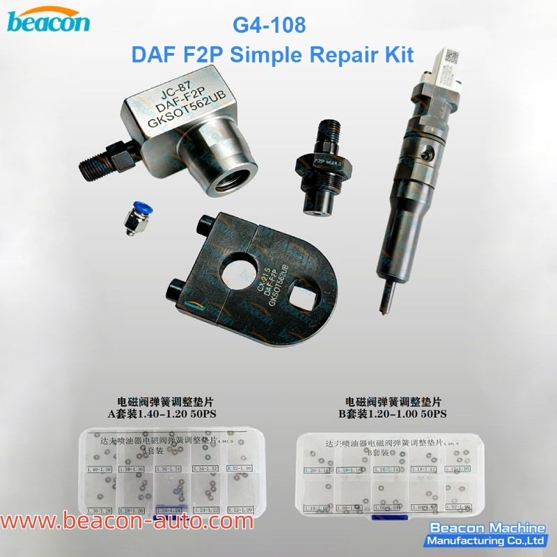 Herramienta de reparación de inyectores de combustible Delphi DAF F2P 