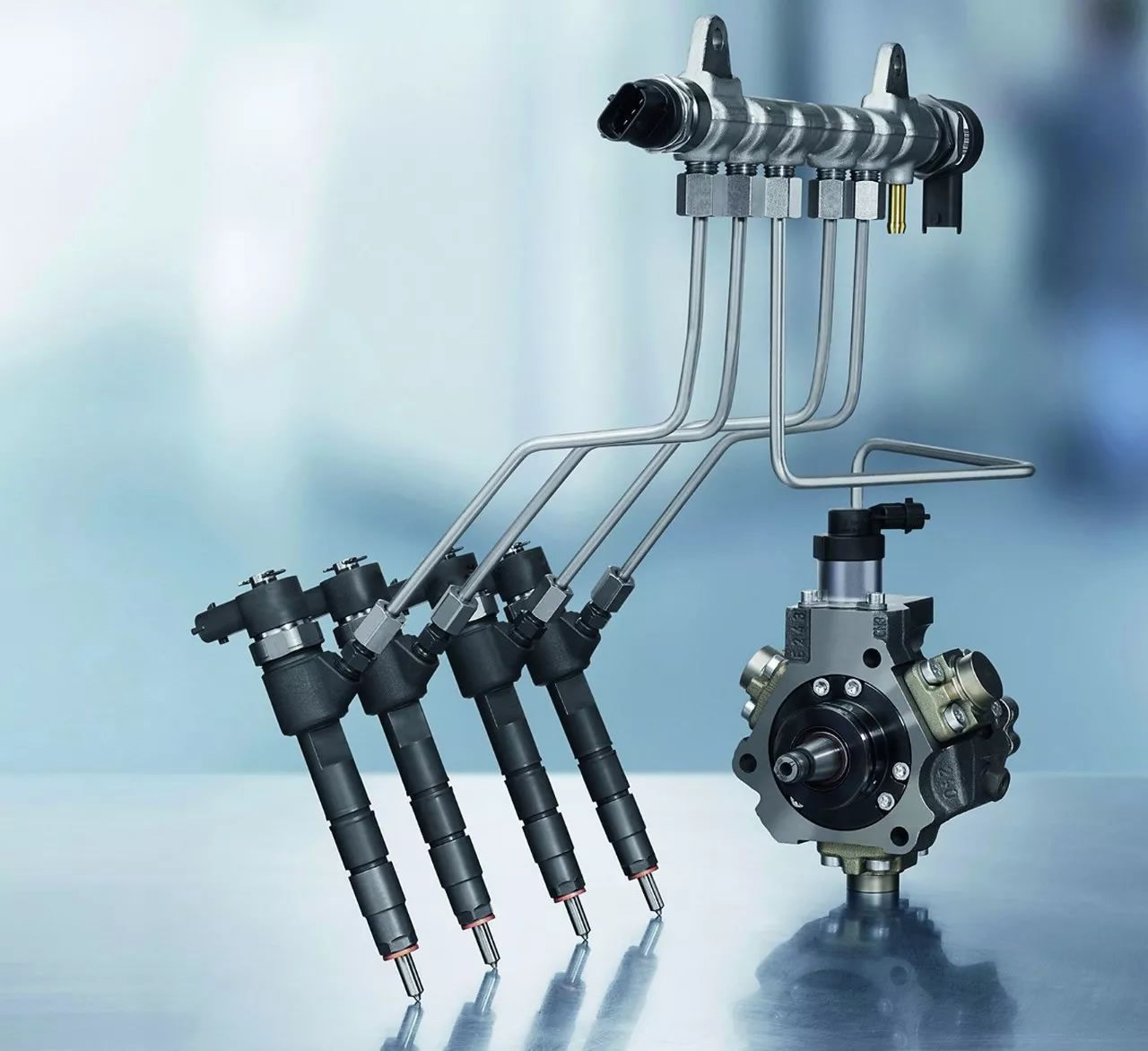 Motor diésel de inyección electrónica common rail para automóvil