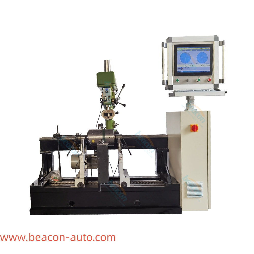 Equilibradora dinámica de motor YYQ-100A con perforadora